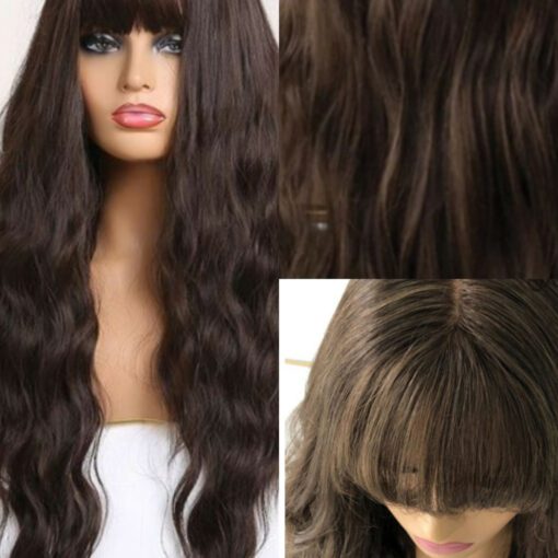 Sparse bangs-curly long brown2