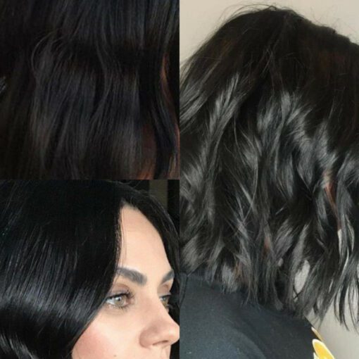 Wavy black bob2