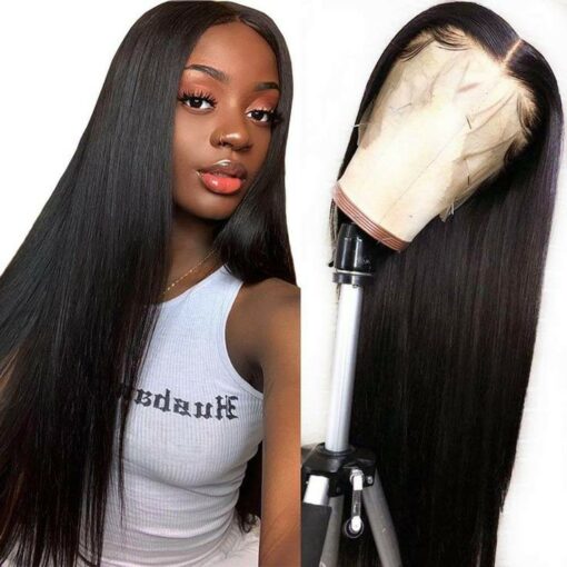 black straight wig long straight1
