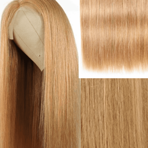 blonde 27 wig-straight short(2)