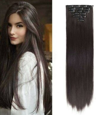 clip inhair extensions-black straight1