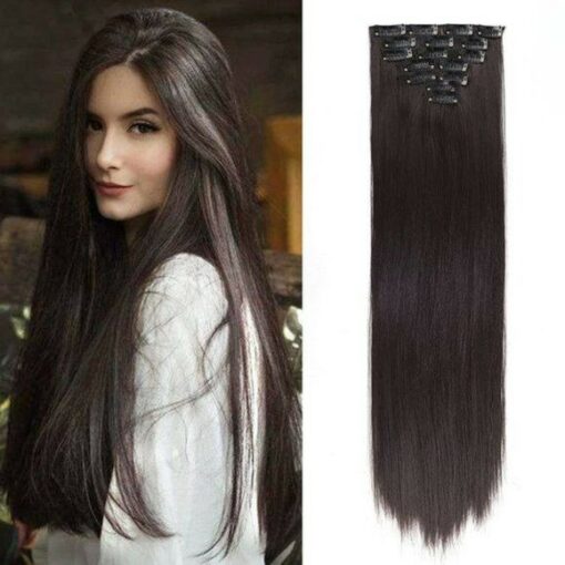 clip inhair extensions-black straight1