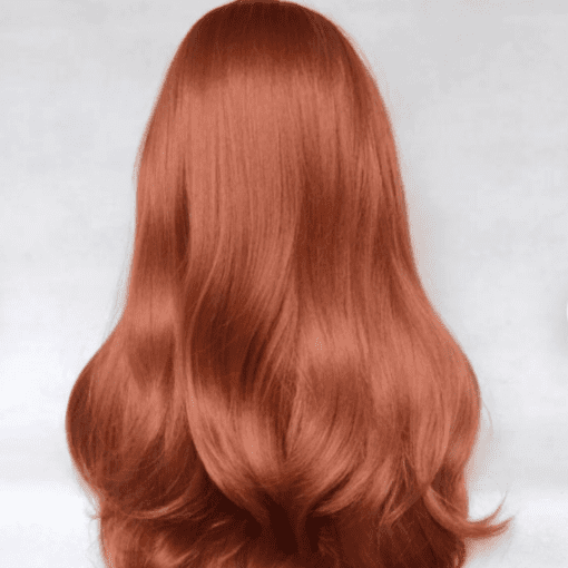 copper red wig straight long4