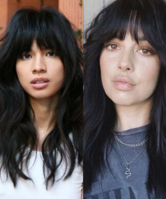 jagged bangs-long black wavy1