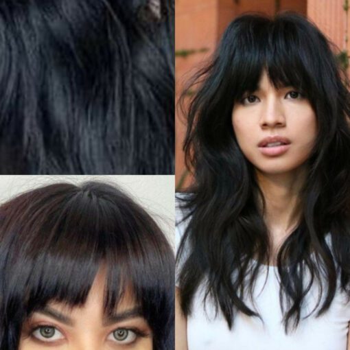 jagged bangs-long black wavy3