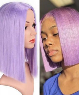 lavender bob wig-straight1