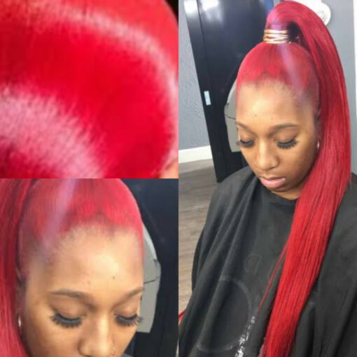red ponytail wig2