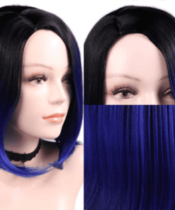 short ombre wig straight long2