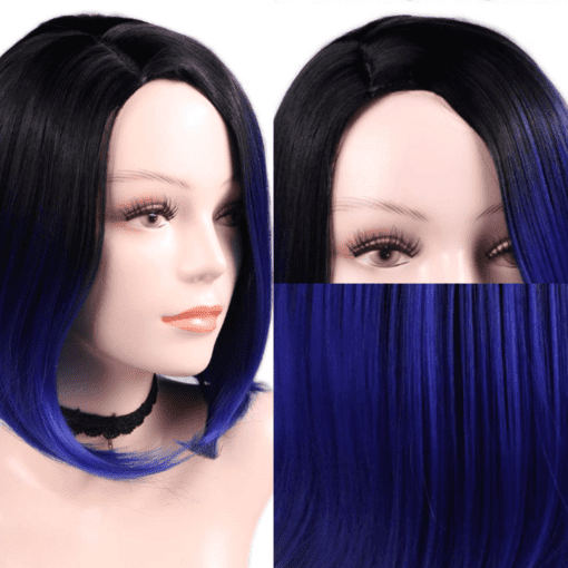 short ombre wig-straight long(2)