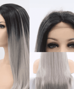 silver ombre wig straight long2