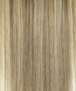 18inch ash blonde clip in hair extensions straight long4