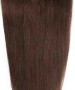 20 Inch clip in Hair extension Brown Long Straight4