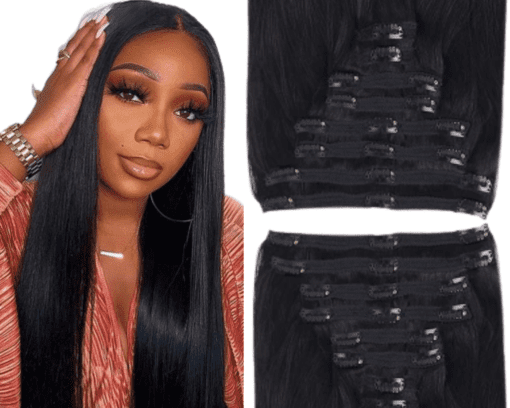 BlackclipinHairextensionsforblackwomen longstrai 2