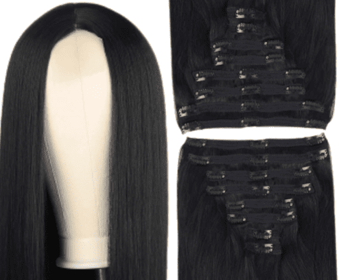 BlackclipinHairextensionsforblackwomen longstrai 3