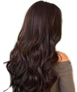 bellami clip in extension Long wavy brown 4