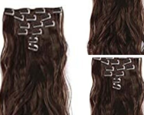 bellami clip in hair extension long-wavy brown 3