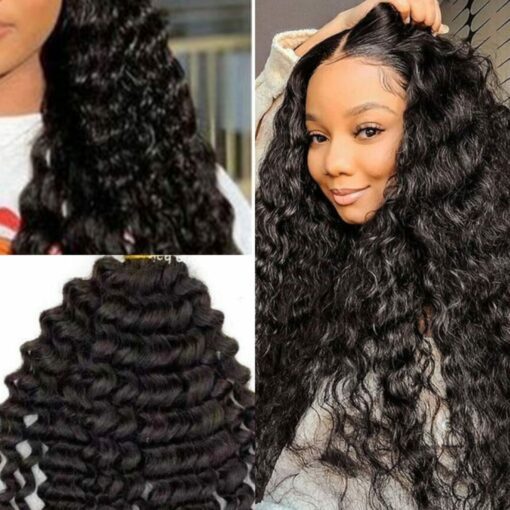 clip in extensions-wavy black3