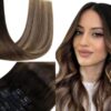 18 inch hair extensions ombre wavy long 2