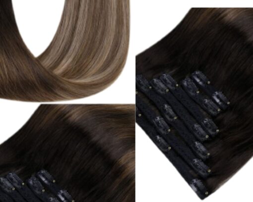 18 inch hair extensions ombre wavy long 3