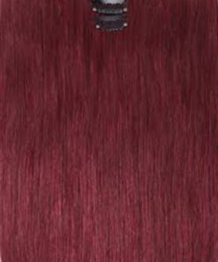 22 inch clip in hair extensions burgundy long 4