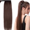 best ponytail extension brown straight 1