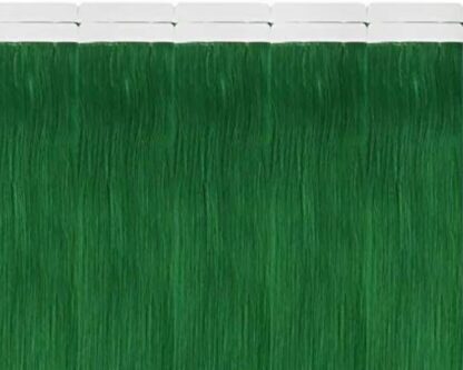 best tape in hair extensions-green long straight 4