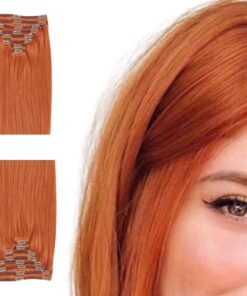 betterlength clip ins ginger short straight 2