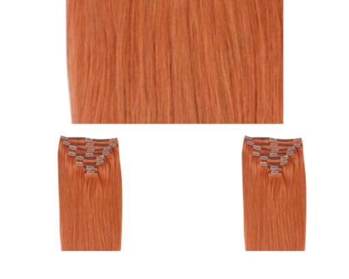 betterlength clip ins ginger short straight 4
