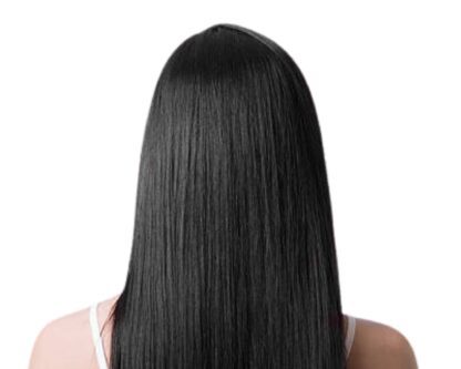 black tape in hair extensions-long straight 4