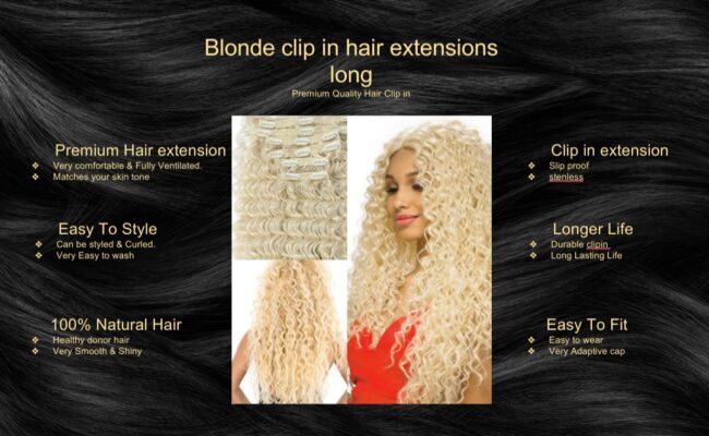 blonde curly clip in hair extension long5 blonde curly clip in hair extension long5