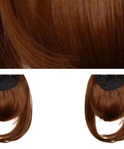clip in bettie bangs ginger body wave long 4
