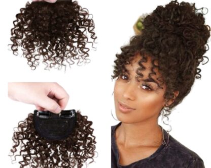 clip in wispy bangs-ginger kinky curly 1