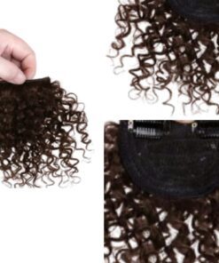 clip in wispy bangs ginger kinky curly 3