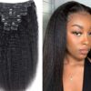 kinky clip ins black long 1