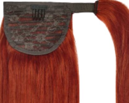 ponytail hair piece-ginger long straight 4
