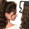 professional ponytail brown curly long 1
