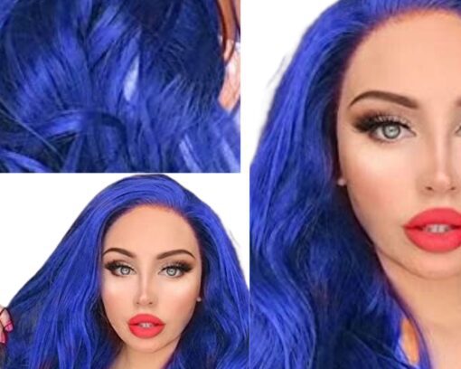 weave extension blue long 2