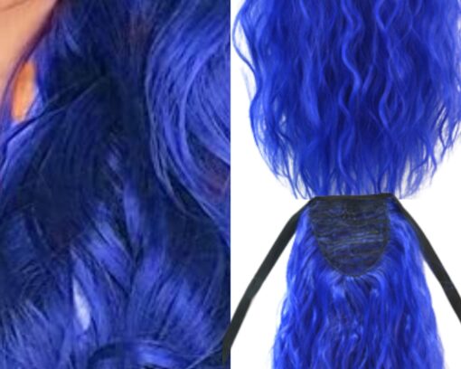 weave extension blue long 3