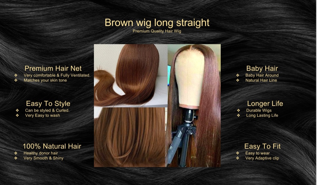 Brown Wig-Long5